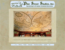 Tablet Screenshot of pinestreetstudiosnj.com